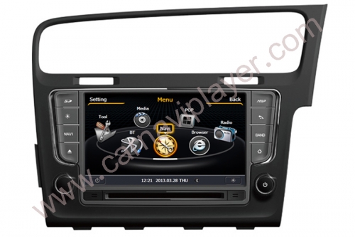 Volkswagen Golf 7 Right Hand Drive Navigation Head Unit