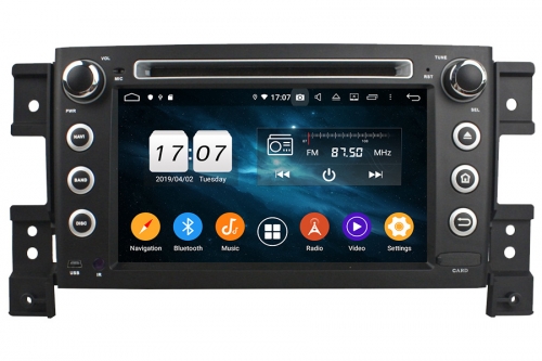 Android OS Navigation Radio Player For Suzuki Grand Vitara