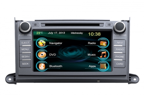 Toyota Sienna Aftermarket Navigation Car Stereo