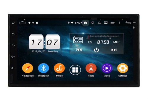 Universal Double Din Android 9 OS Navigation Radio Player