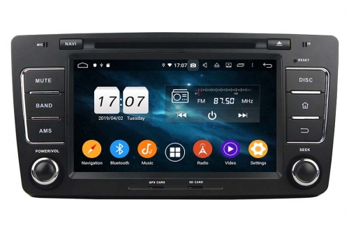 Android OS Navigation Autoradio For Skoda Octavia 2012