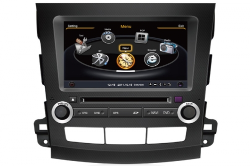 Peugeot 4007 Aftermarket Navigation DVD Player Head Unit