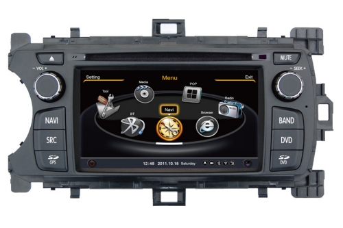 Toyota Yaris 2012 Aftermarket Navigation Car Stereo