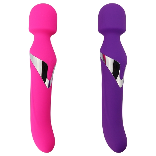 USB charging vibrator with strong both head vibration modes