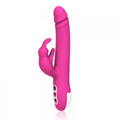 Hot Style Silicone Rabbit Dildo Vaginal Electric Vibrator For Women Sex Toy