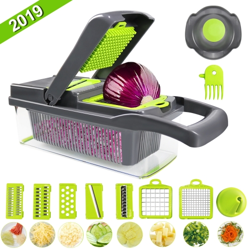 Vegetable cutting artifact multi-function diced shredder grater grater household vegetable shredder slicer