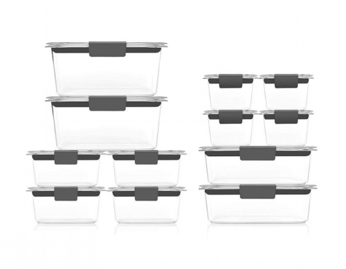 Food storage jar set 12-piece set
