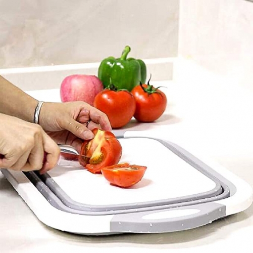 Foldable Dish Tub with Cutting Board