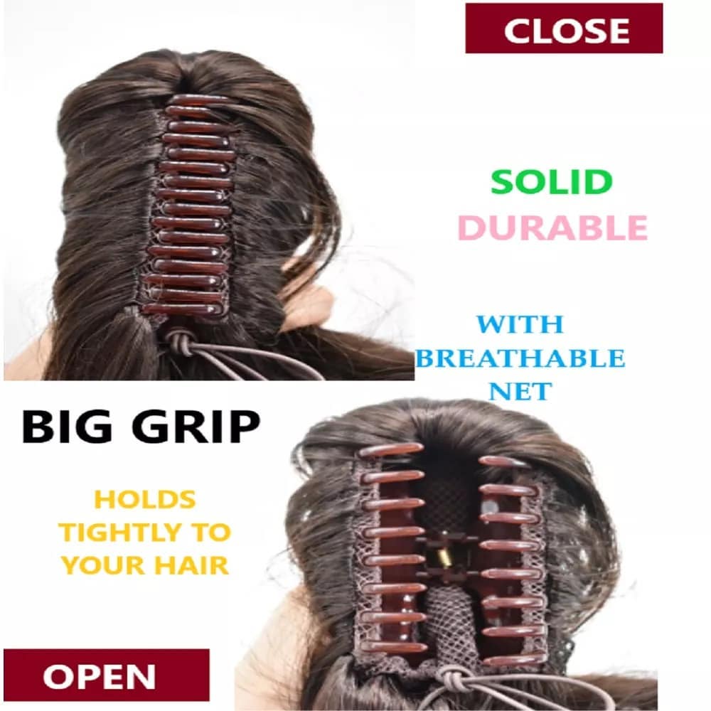 ways to wear ur hair with a big clipy
