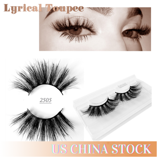 False Eyelashes Natural Faux Mink Strip 3D, strong natural eyelashes, High Quality, Soft and comfortable to use. (ST2505)