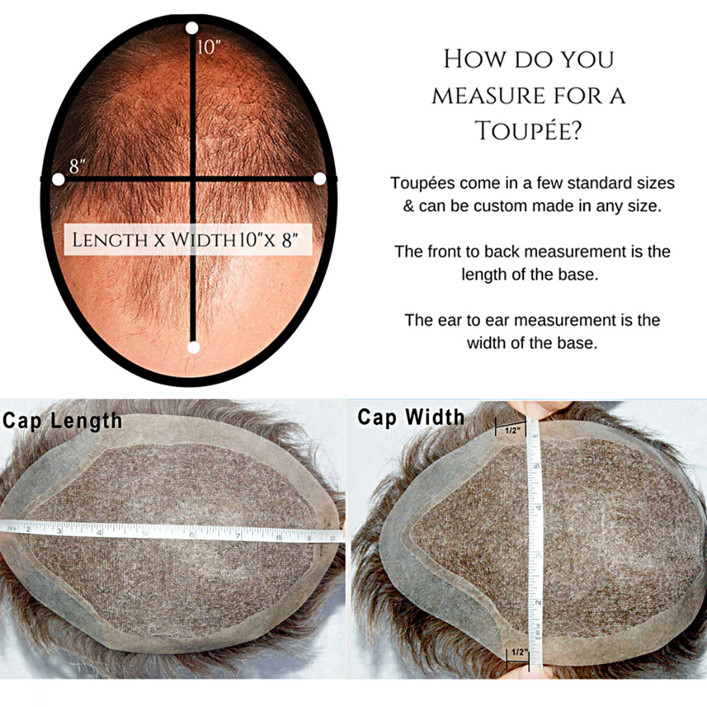 How to Measure Your Head When Buying a Toupee