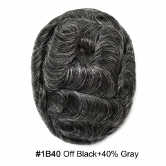 1B40# Off Black with 40% Grey