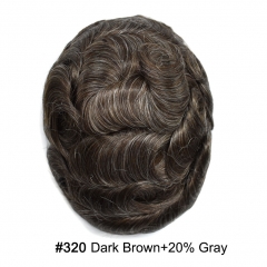 320# Dark Brown with 20% Grey