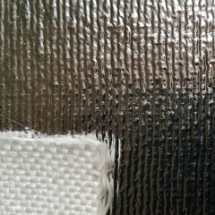 1mm Aluminium foil laminated texturized fiberglass fabric