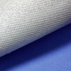 0.68mm Polyurethane(PU) coated fiberglass fabric with wire reinforced one side