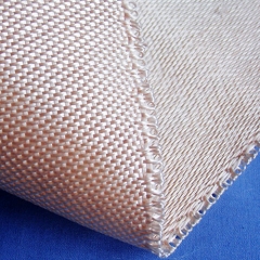 0.6mm thickness Heat treated (Caramelized) fiberglass fabric