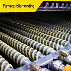 Toughened glass furnace square rope