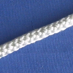 Silica knitted rope