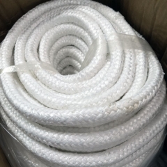 Silica round braided rope