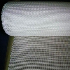 Silica mesh fabric for molten metal filtration