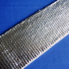 Aluminized fiberglass tape