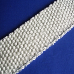 Texturized fiberglass woven tape