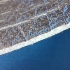 Aluminized ceramic fiber fabric