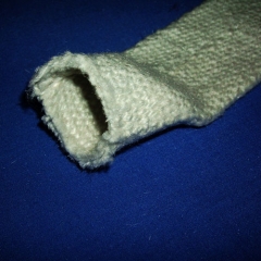 Ceramic fiber braided sleeve