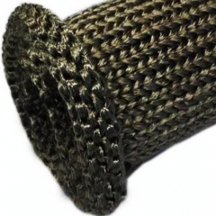 Basalt fiber knitted sleeve