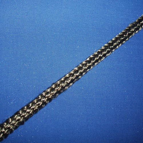 Basalt fiber knitted rope