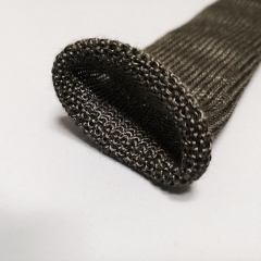 Stainless steel fiber knitted sleeve