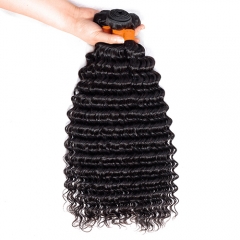 Top Raw Hair Brazilian Deep Wave bundle