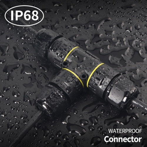 M25 T-образный 3-контактный водонепроницаемый разъем IP68