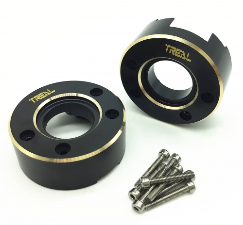 Treal Brass Axle Counterweight Heavy Weight 62g for Redcat GEN8 (2-Pack)