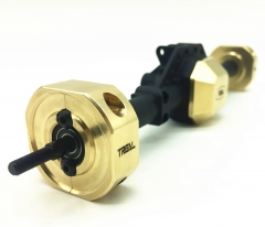 Treal Brass Heavy Duty Counterweight Rear Axle Balance Weights (2) for Element Enduro RC