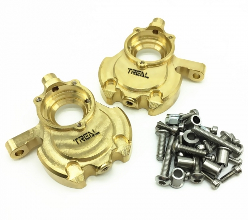 Treal Brass Inner Front Portal Housing Knuckles Heavy Weight for