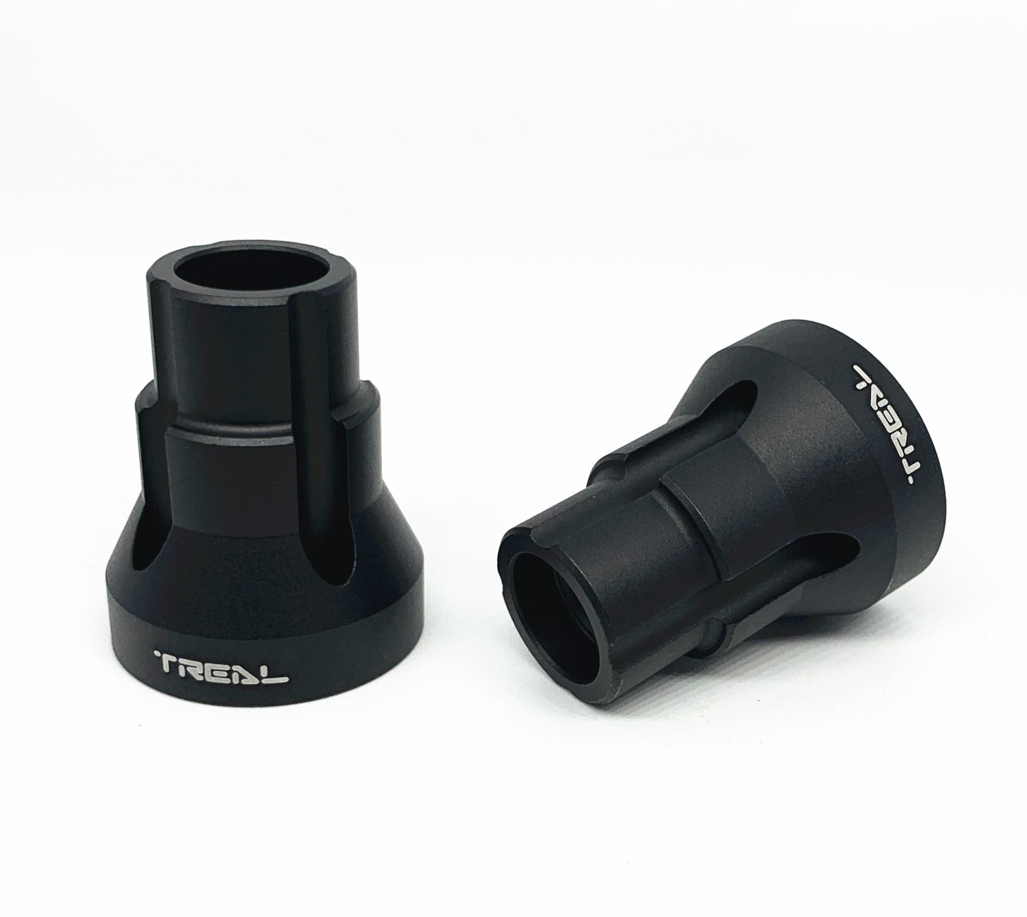 Treal Aluminum 7075 Front Rear Axle Mount Set 0 Degree for Losi LMT