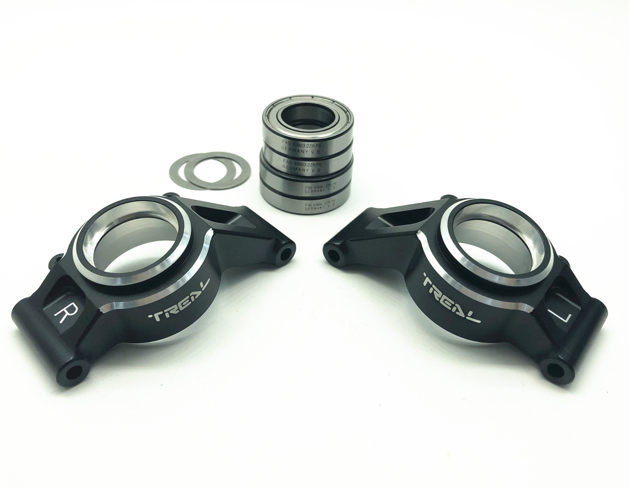 Treal Aluminum 7075 Rear hubs for XMaxx