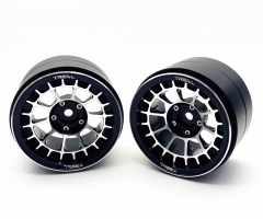 Treal Aluminium 2.2 Beadlock Wheels Rims(2)pcs Fit RC Crawler Mud Truck 2.2 Tires