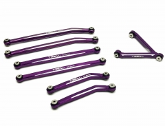 Treal Aluminum 7075 High Clearance Links Set for SCX24 Deadbolt