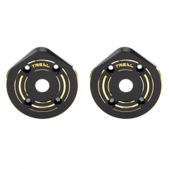 Treal Brass Outer Portal Covers Weights 93g for Axial Capra UTB/SCX10 III -Type B