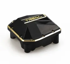 TREAL Brass Diff Cover for SCX6 Front Rear Bridge Axle ,Compatible with Axial SCX6 1/6 RC Crawler Car