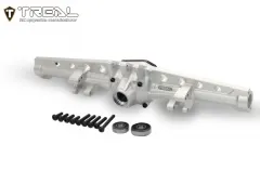 TREAL SCX6 Rear Axle Housing One Piece CNC Billet Machined Aluminum 7075 for Axial SCX6 Upgrades AR90 Rear Axle