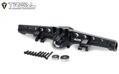 TREAL SCX6 Rear Axle Housing One Piece CNC Billet Machined Aluminum 7075 for Axial SCX6 Upgrades AR90 Rear Axle