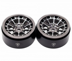 TREAL 1.9 Wheels Beadlock Wheel Rims(2) for 1:10 RC Crawler Trucks Type A