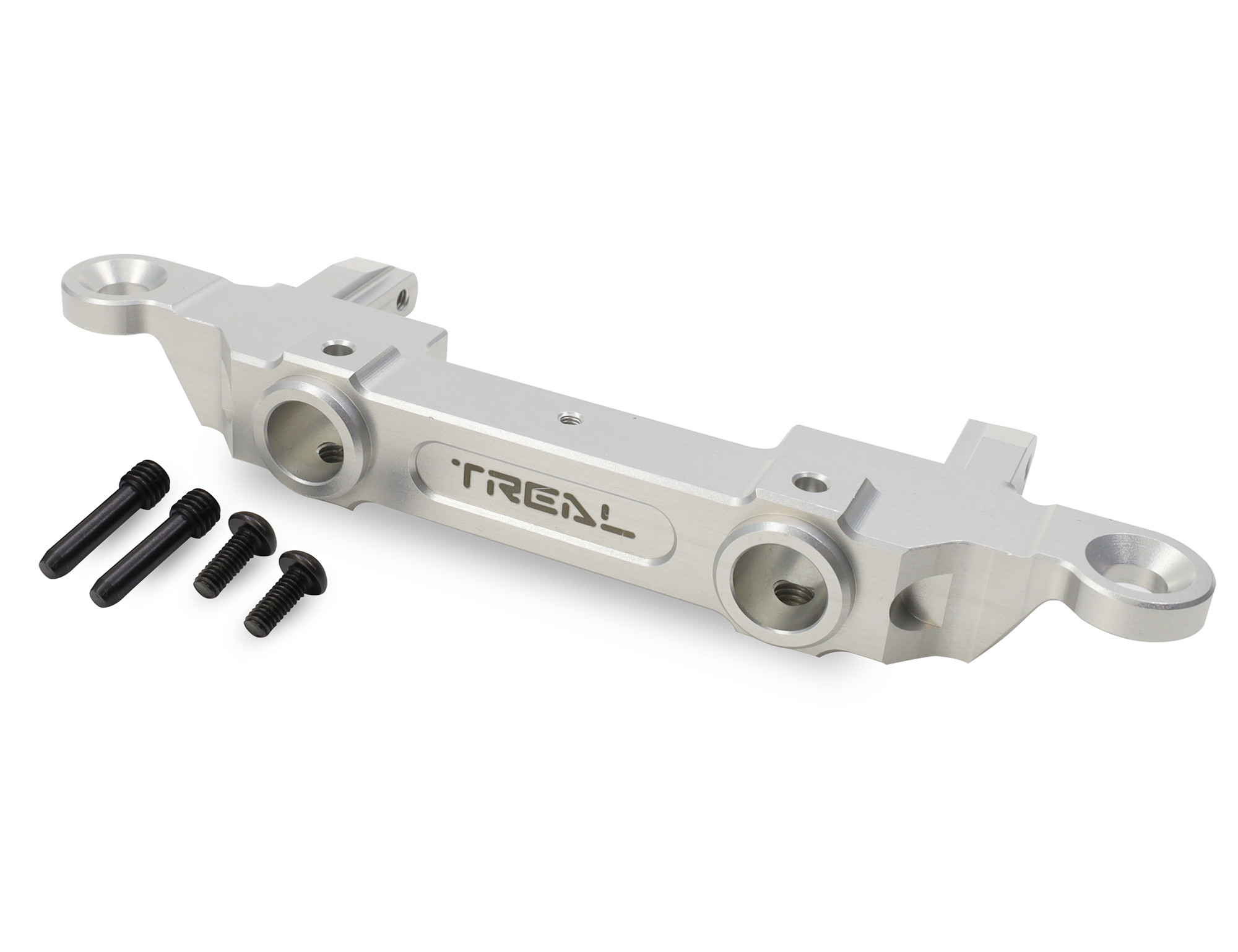 TREAL SCX6 Center Skid Plate – 7075 Aluminum CNC Billet For Axial SCX6 Upgrades (Green)