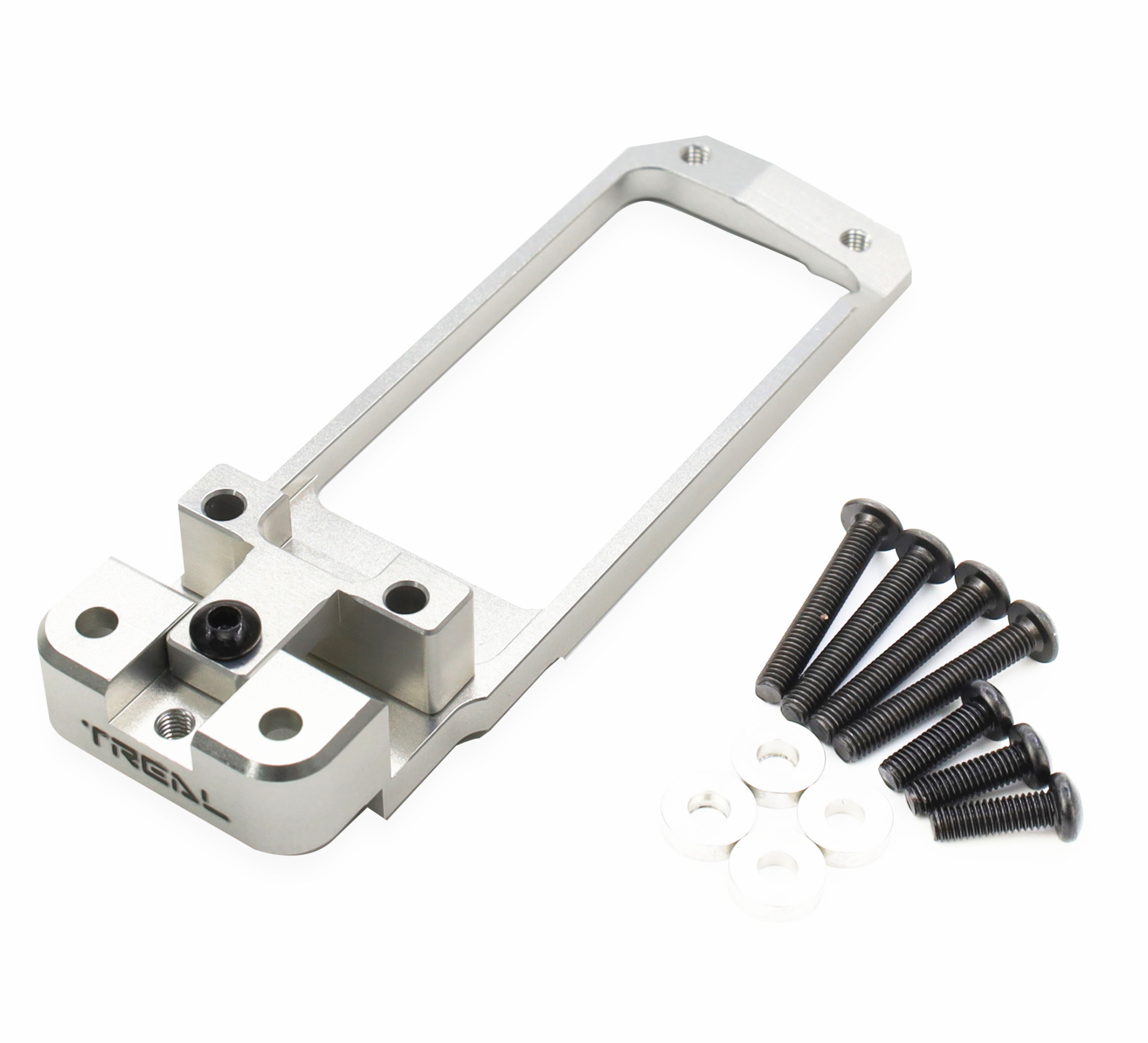 TREAL SCX6 Servo Mount Aluminum 7075 CNC Machined, Adjustable Size for