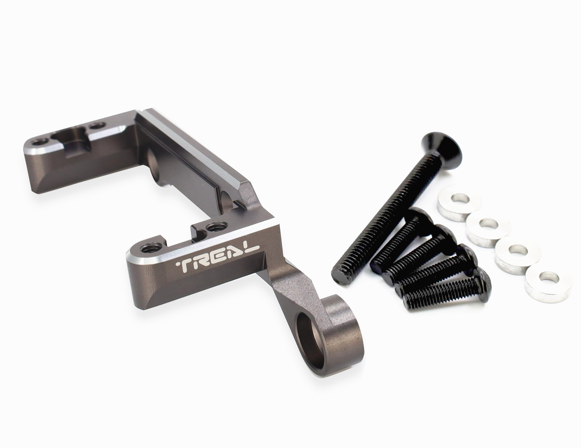 洋楽 Treal TREAL Aluminum 7075 SCX6 2-Speed Trans Case BRAC S, CNC Machined