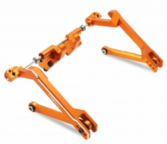 Treal Ryft Front Sway Bar Aluminum 7075 CNC Machined Torsional Linkage for 1/10 Axial RBX10 Ryft