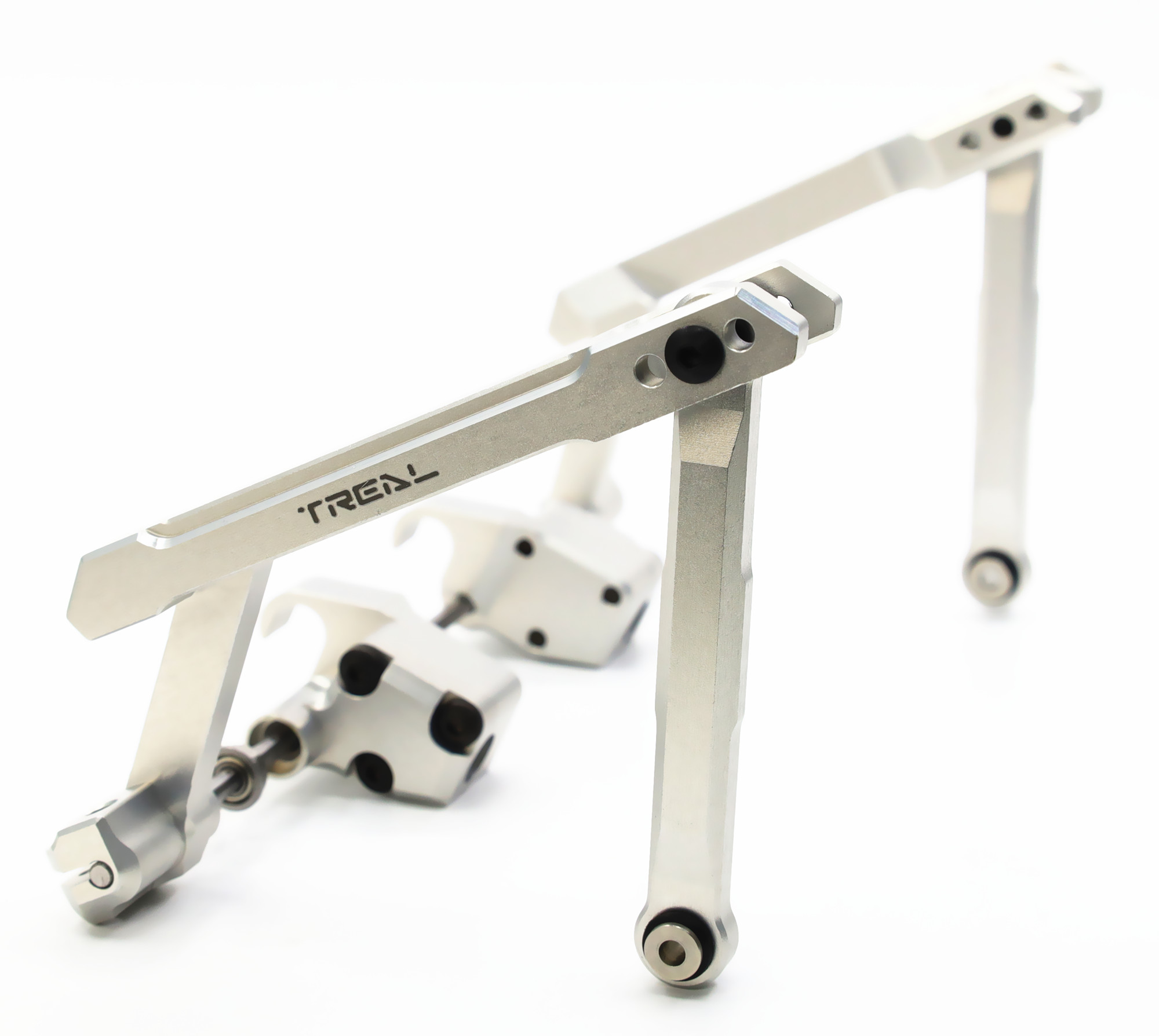 Treal Ryft Front Sway Bar Aluminum 7075 CNC Machined Torsional Linkage for 1/10 Axial RBX10 Ryft